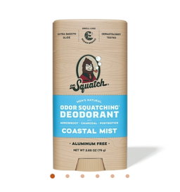 Dr. Squatch Men's Natural Deodorant (Aluminum free)