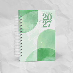 Agenda A5 (verde)