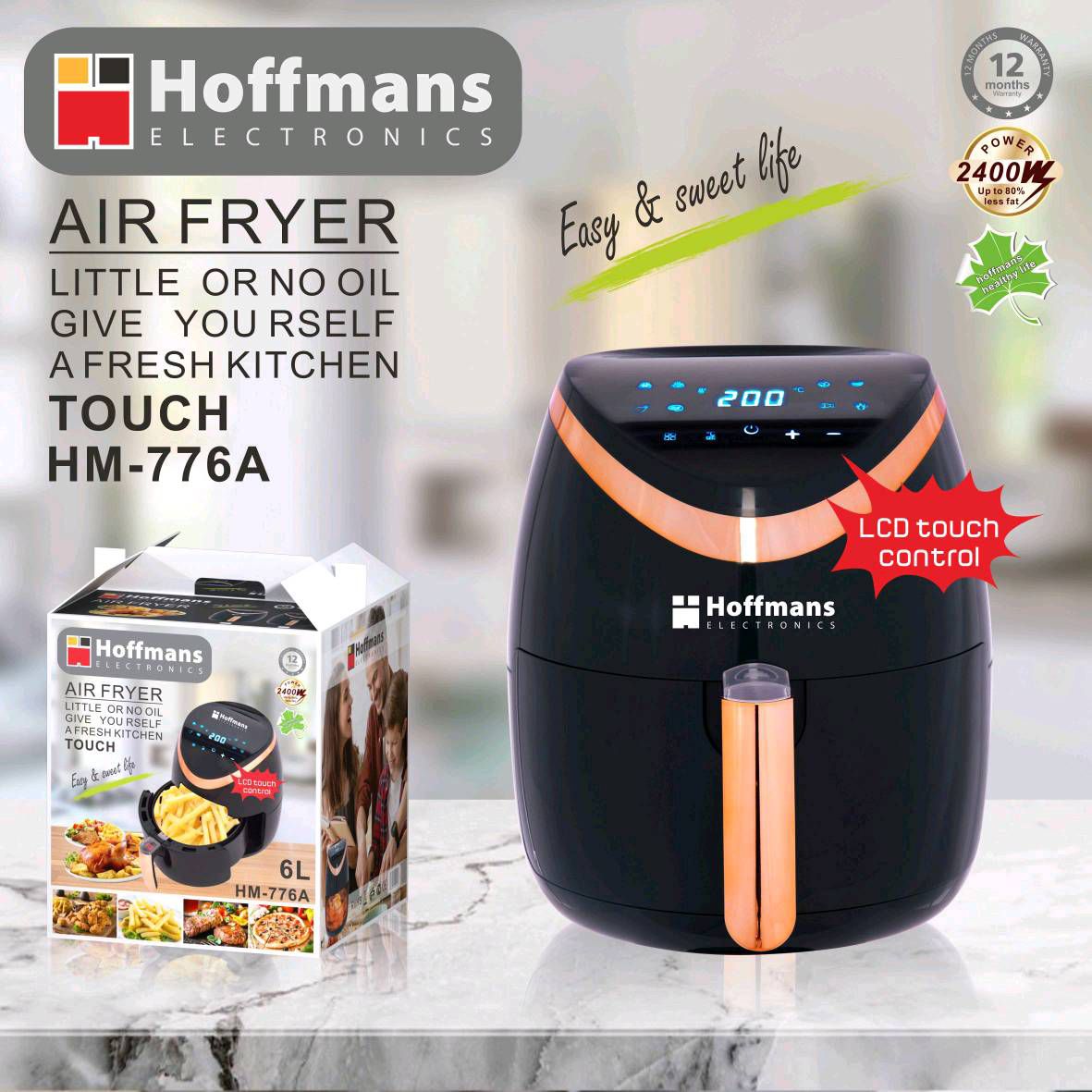 Hoffmans electronics air fryer _0