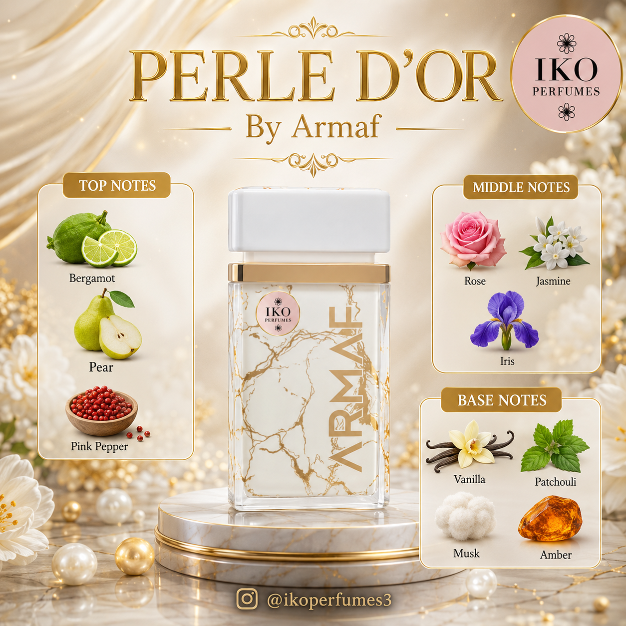 PERLE D’OR by Armaf, Original Arabic Perfume in Kenya  IKO Perfumes _0