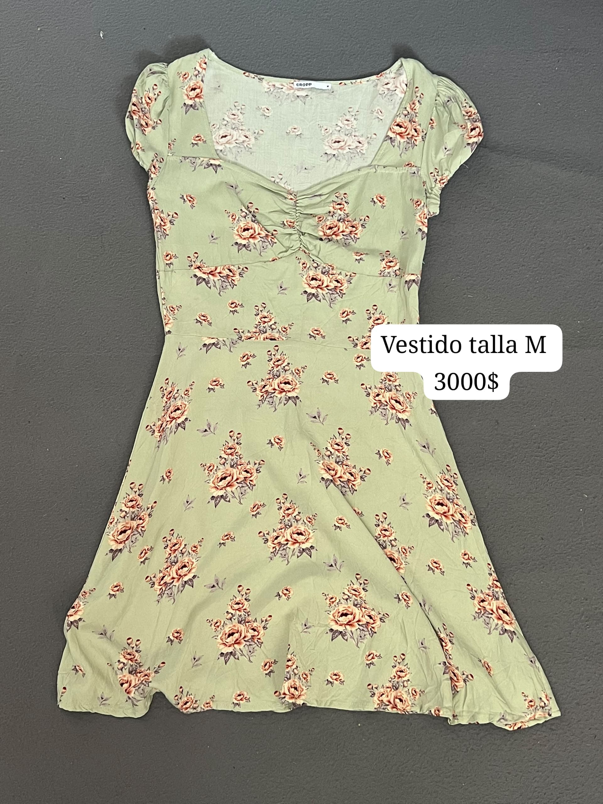 Vestido talla s o para una m no tan grande_0
