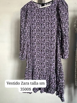 Vestido Zara talla s o m