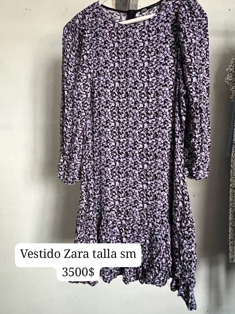 Vestido Zara talla s o m