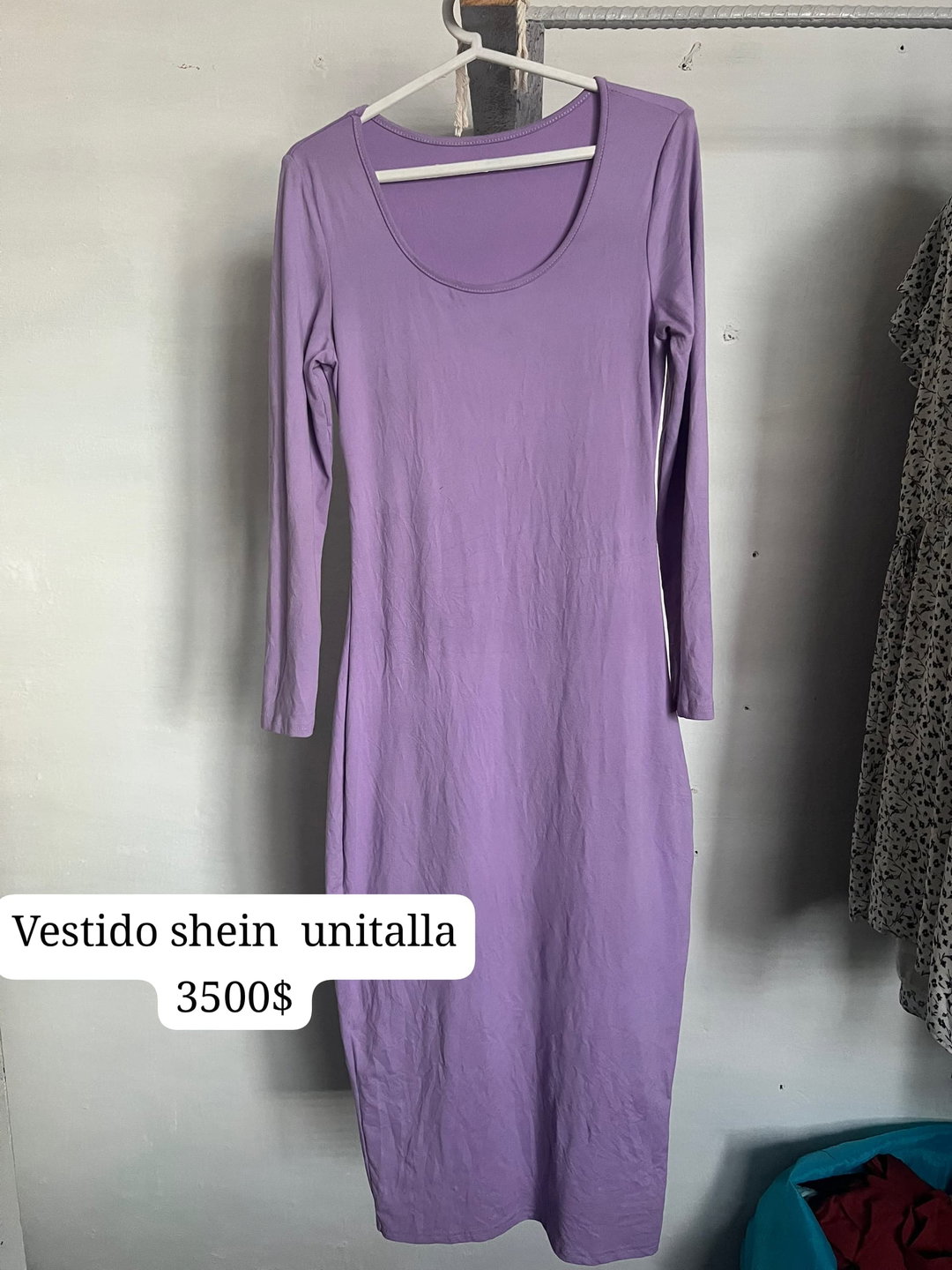 Vestido de shein unitalla