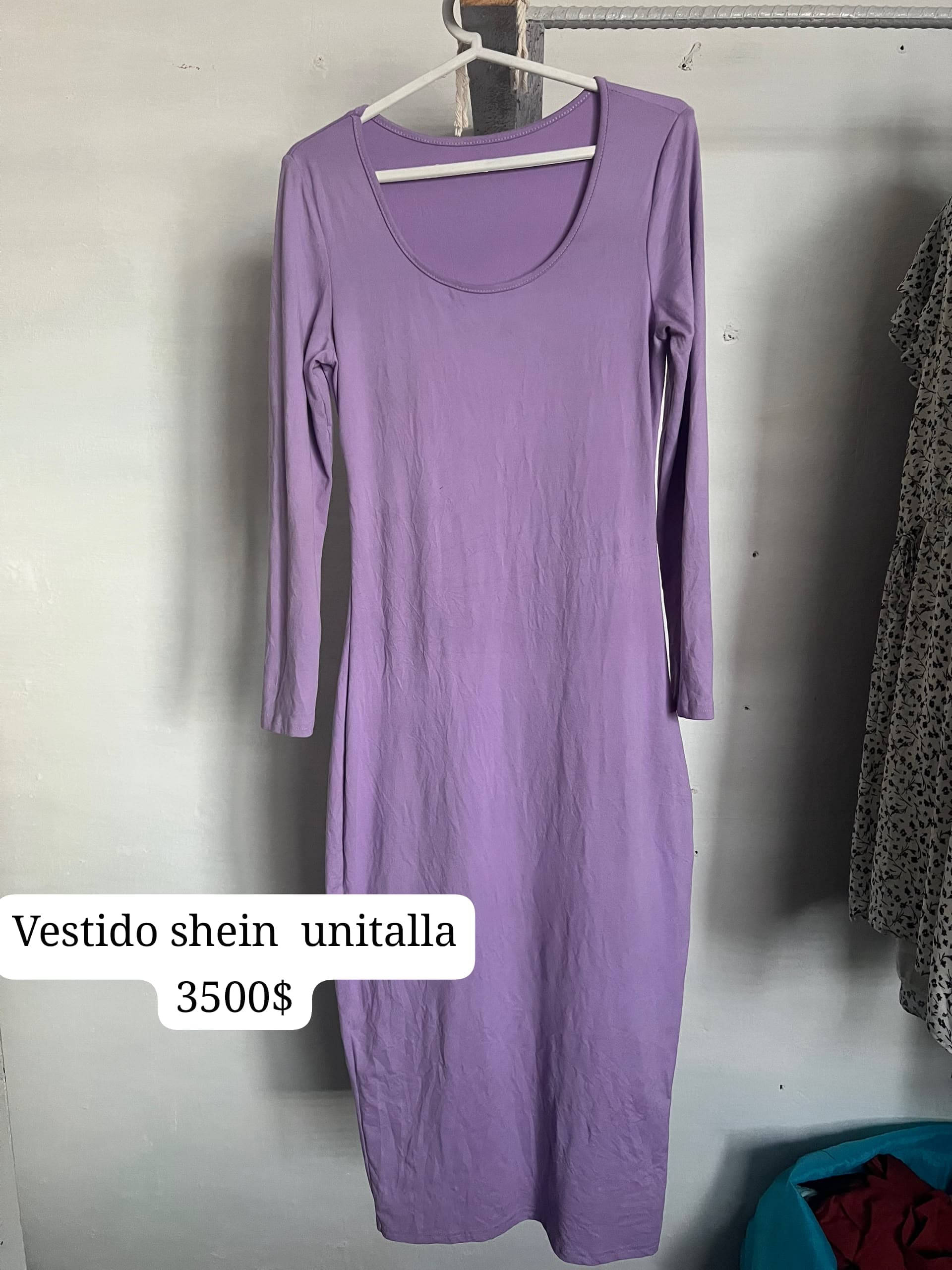Vestido de shein unitalla