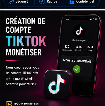 Création et accompagnement tiktok
