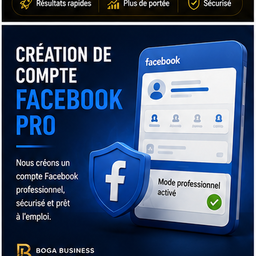 Création de compte Facebook pro