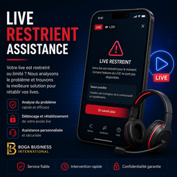 Assistance live restreint