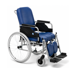 Fauteuil roulant orthopédique garde-robe confort bleu