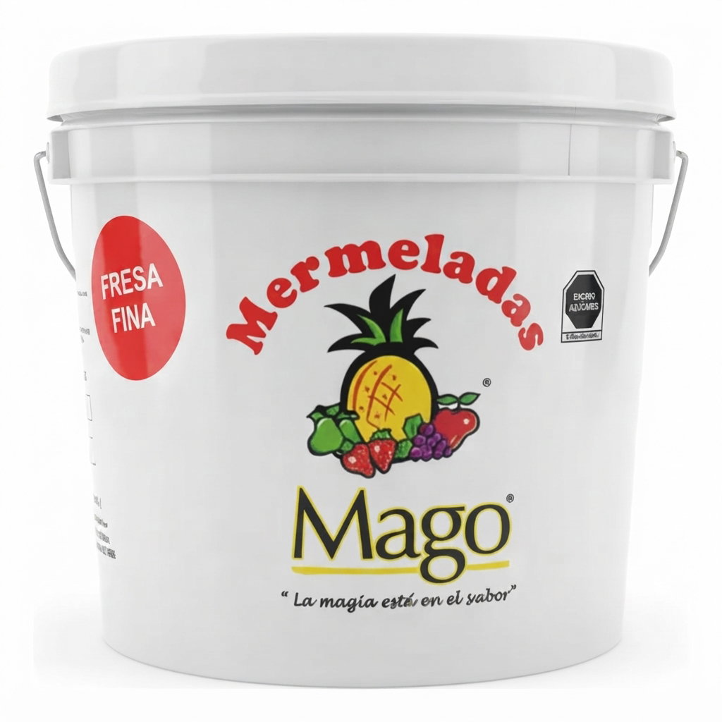 Mermelada de Fresa Fina 5kg MAGO