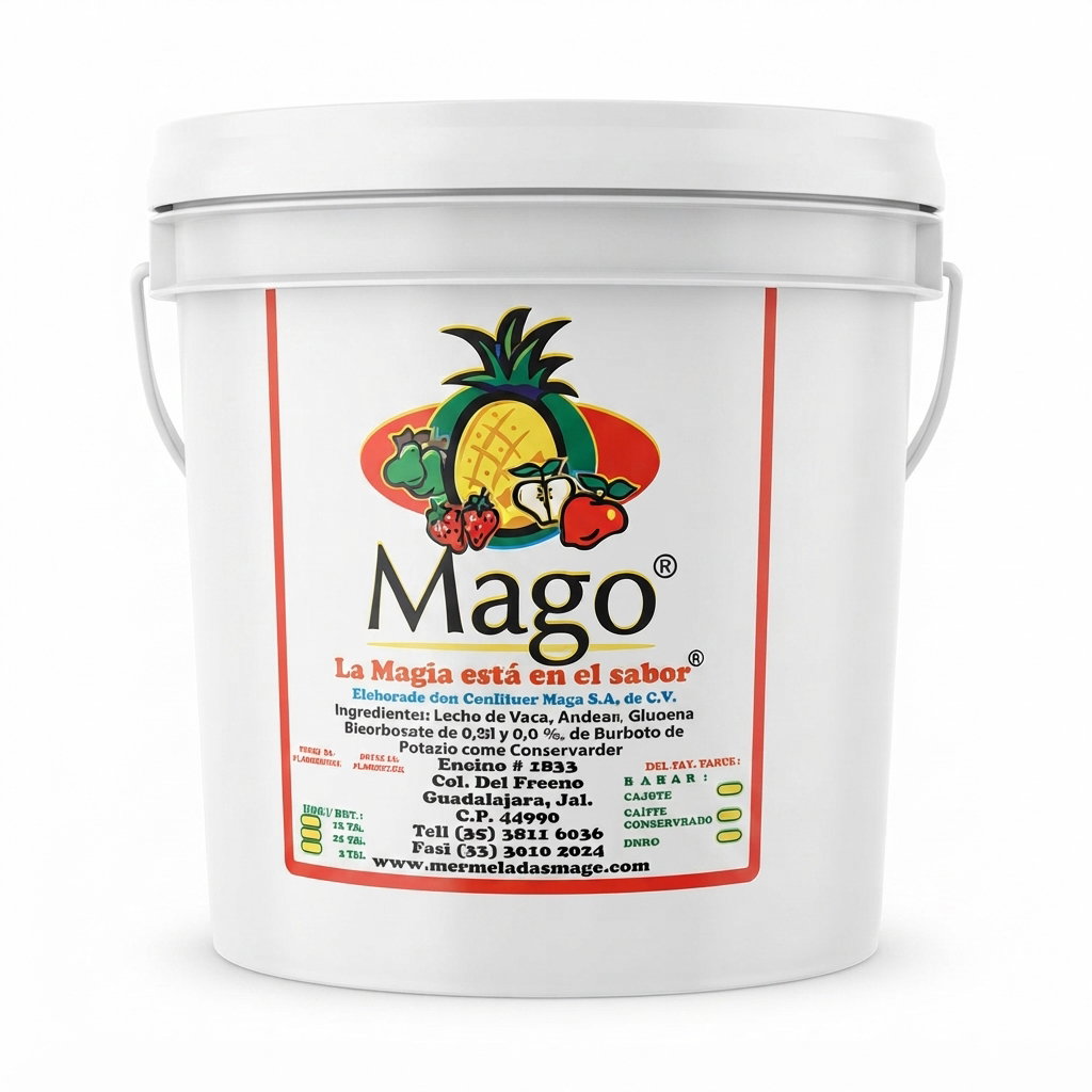 Cajeta de Leche Horneable 5kg MAGO