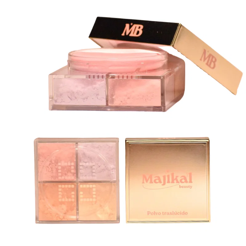 Polvo Traslúcido 4 en 1 Majikal Beauty 🩷