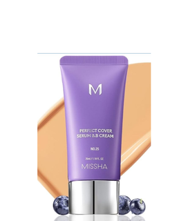 MISSHA M Perfect Cover Serum BB Cream conSpf 50 PA++++  Tono  25 WARM BEIGE
