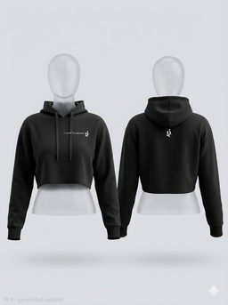 CROPPED COMFORT HOODIE