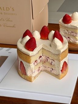 Yogurt Strawberry Shortcake