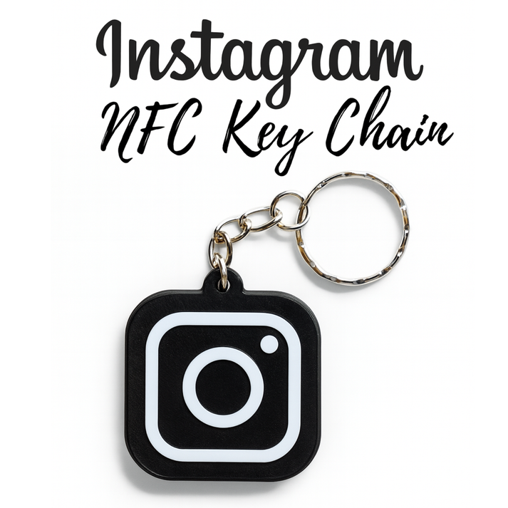 Instagram NFC Keychain 