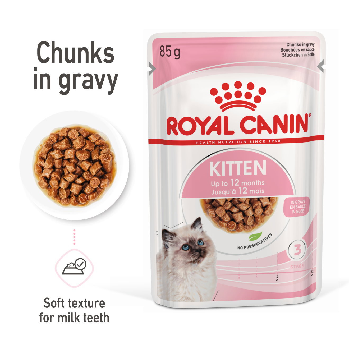 Royal Canin Wet Kitten Pouch (85g)_1