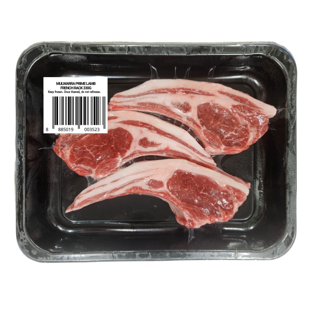 MULWARRA Prime Lamb French Rack 330G Frozen_3