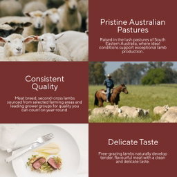 MULWARRA Prime Lamb French Rack 330G Frozen