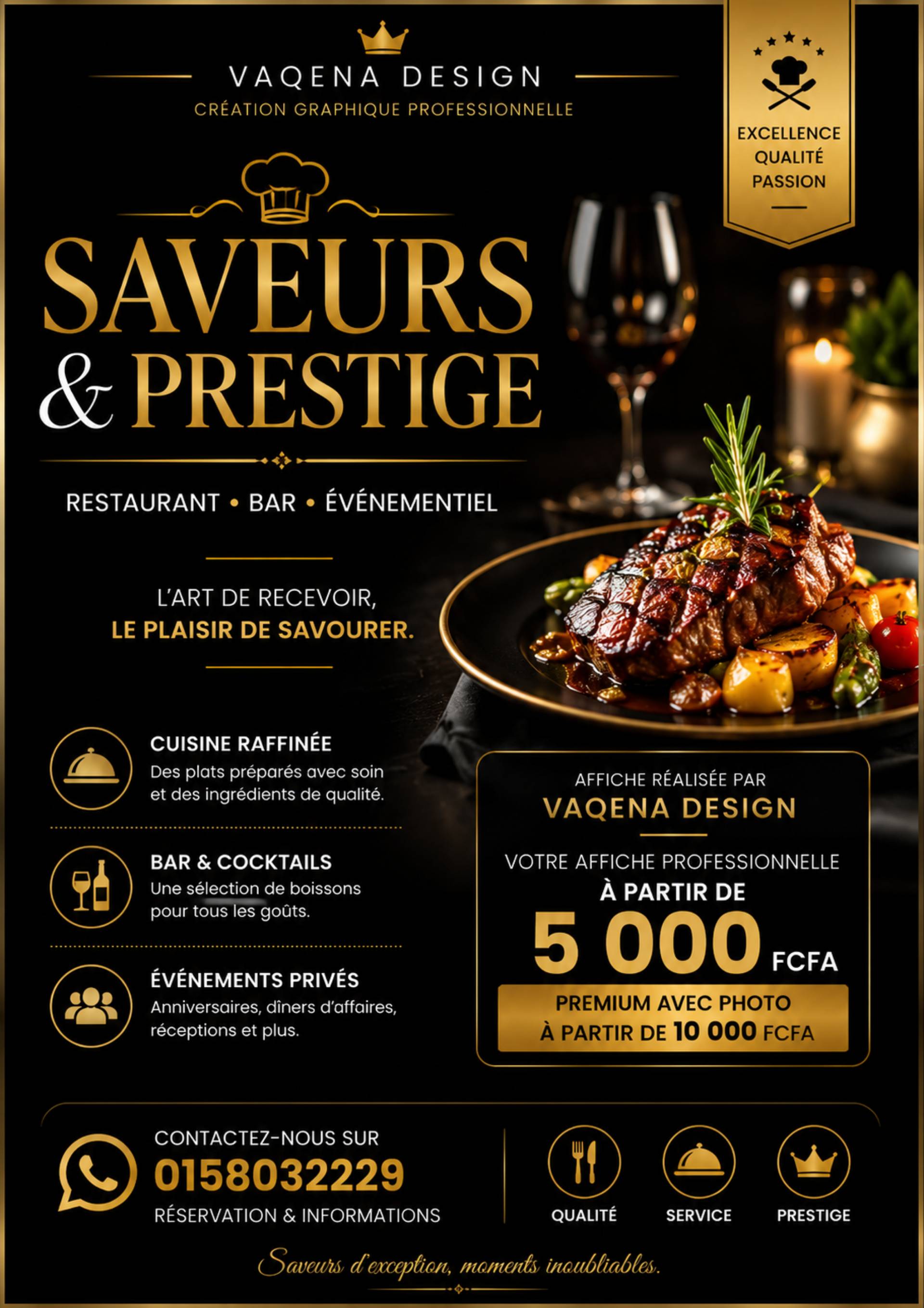 Affiches publicitaires premium