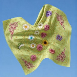 Square Satin Silk