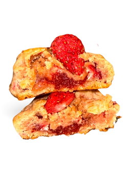 Strawberry cookie