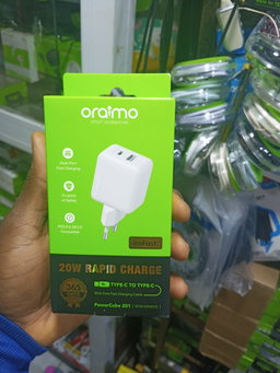 20W Oraimo Rapid Charger.