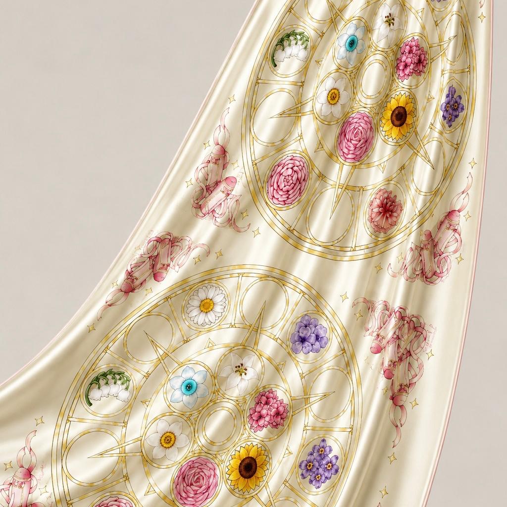 Shawl Satin Silk_7