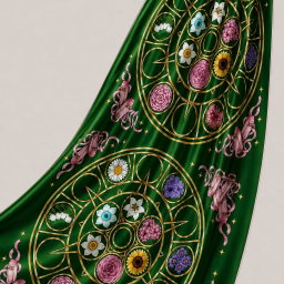 Shawl Satin Silk