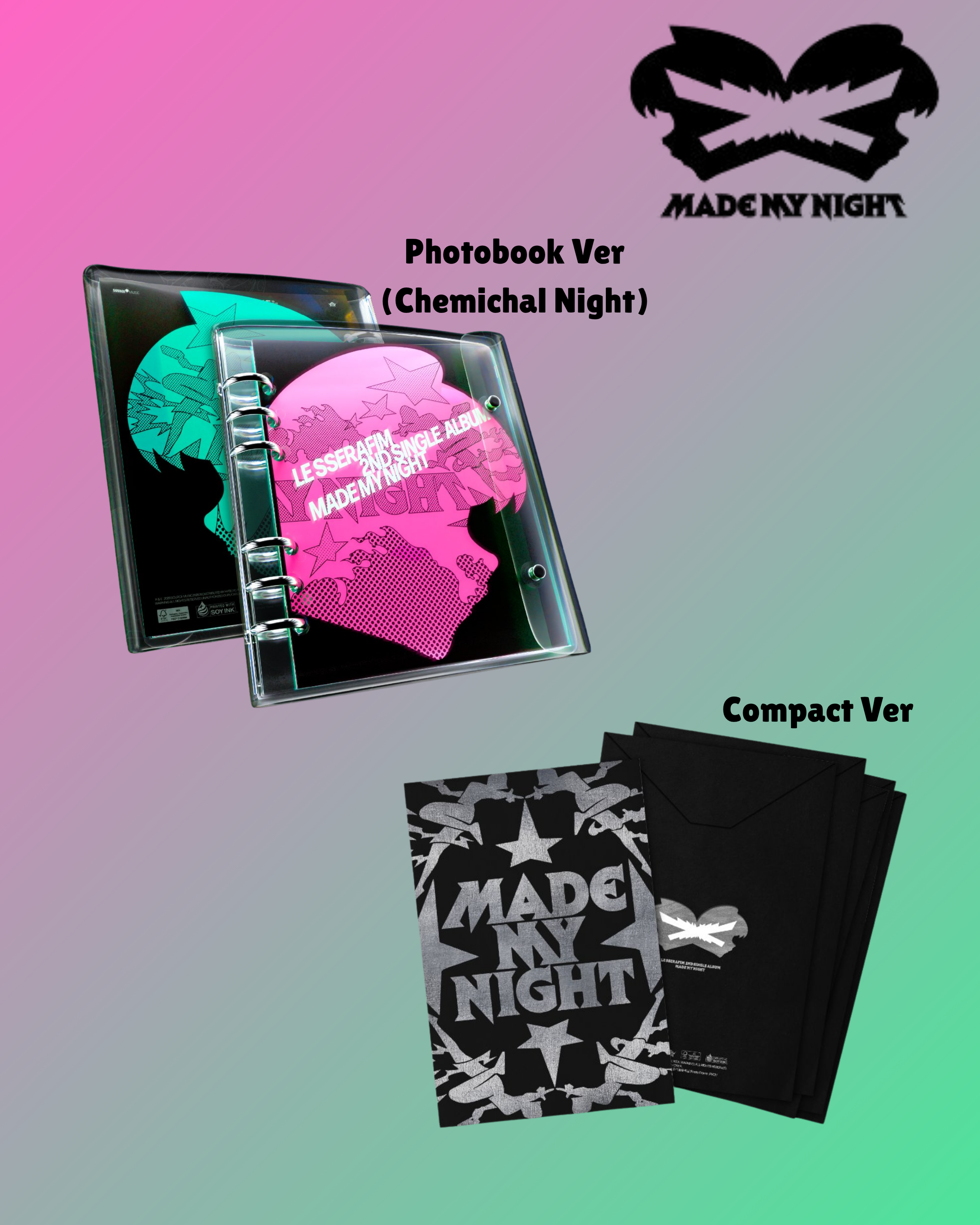 LE SSERAFIM - 2nd Single Album 'Made My Night'_0