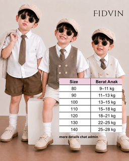 Royal Vest Shirt & Shorts Set — T0126B06Đ