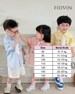 Little Charm 3-Piece Shirt Set — T0326B31