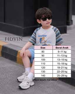 Good Boy Raglan & Khaki Shorts Set — H0226B36