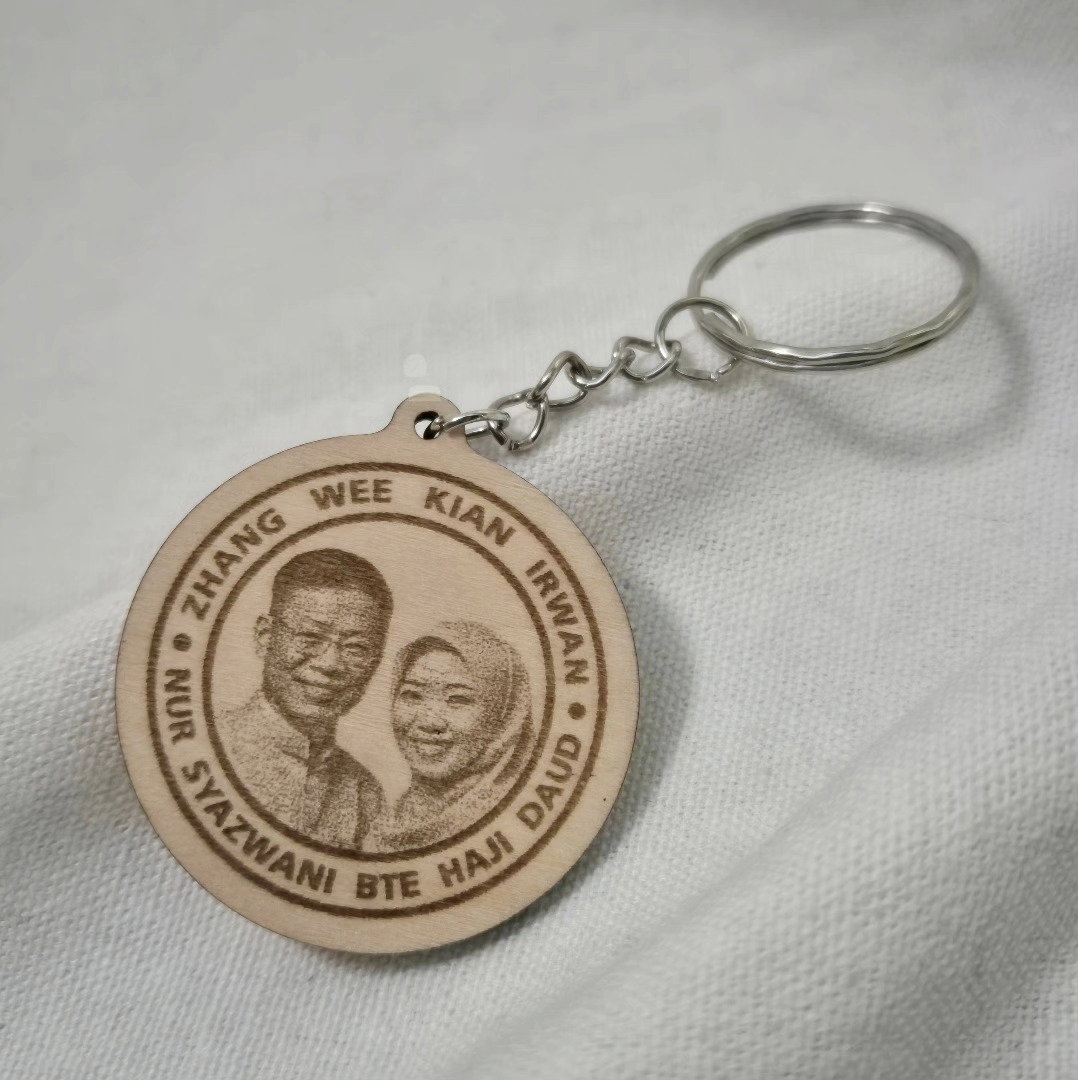 Custom Circle Keychain_0