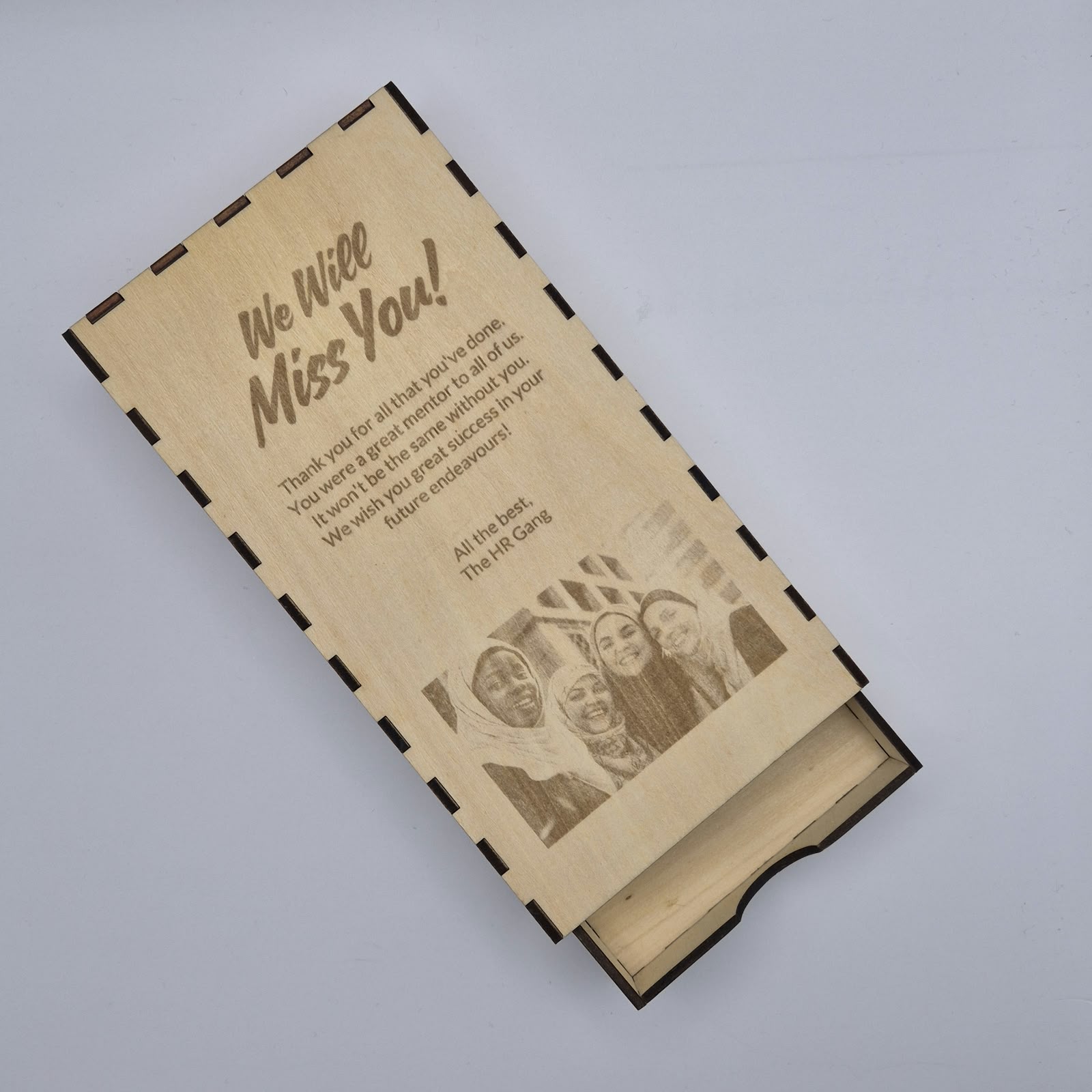 Custom Chocolate Bar Gift Box