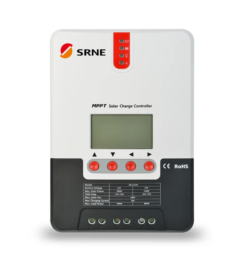 SRNE 24V 40A Charge Controller (ML Series)