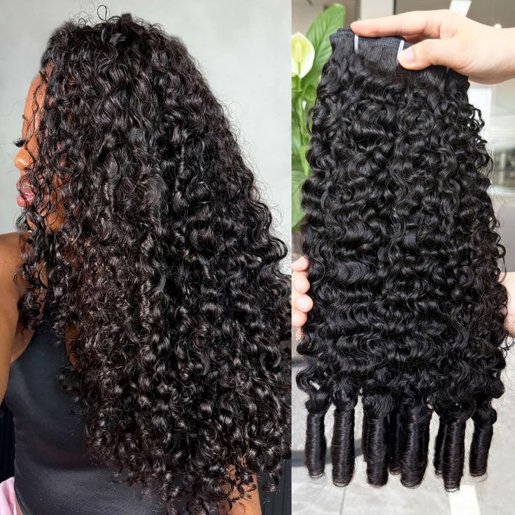 Bundle  tissage curly hair