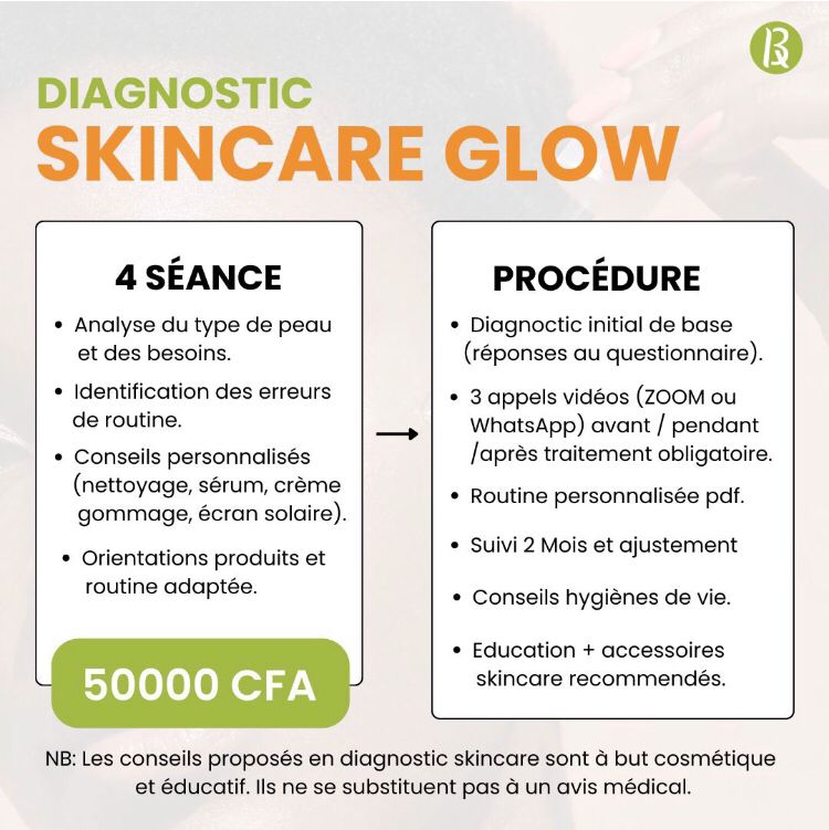 Diagnostic skincare glow ( peau ) - 4 séance_0