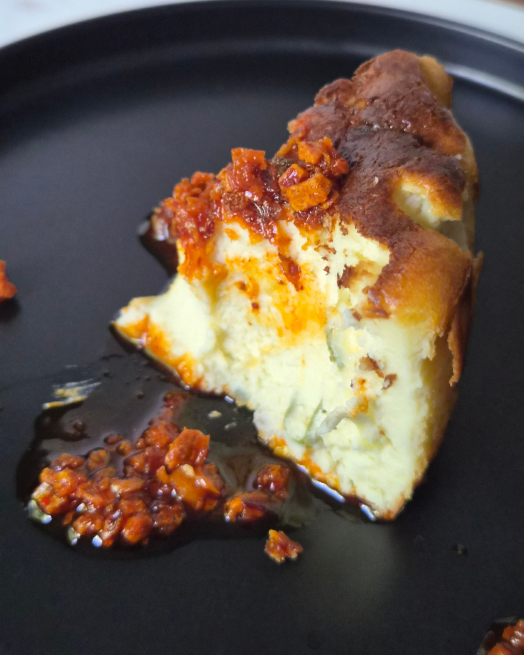 Scallion Potato Basque Cheesecake_3