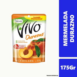 Mermelada Durazno Sin Azucar 175 gr Vivo