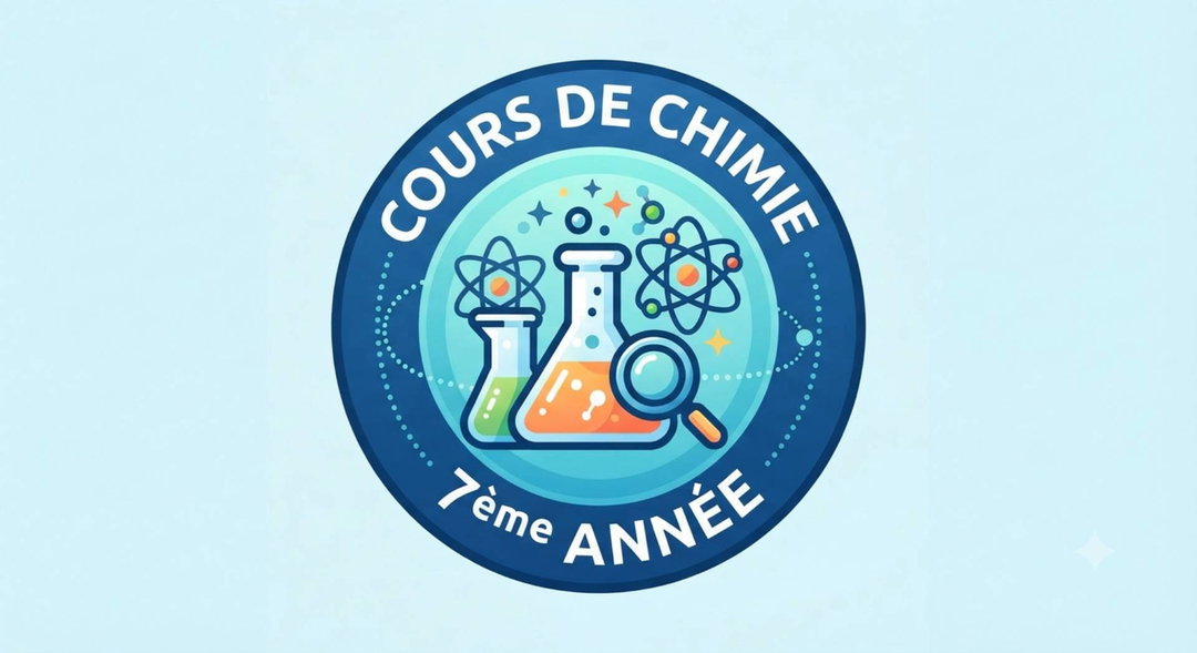Cours de chimie 7ème Année