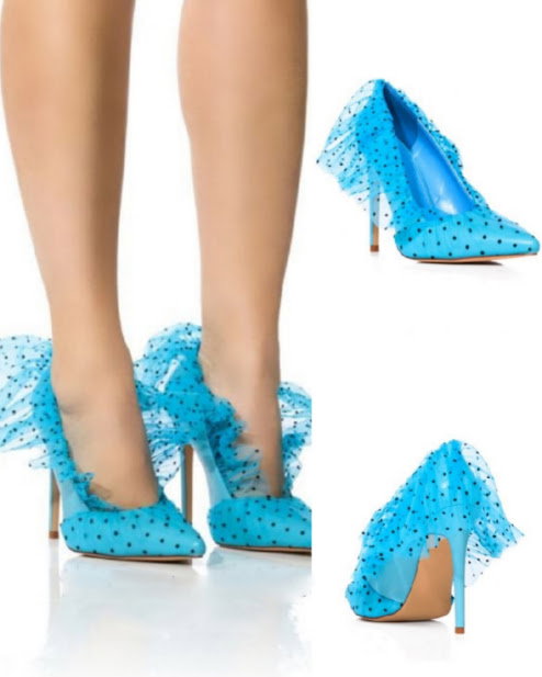 POLKA DOTS PUMPS