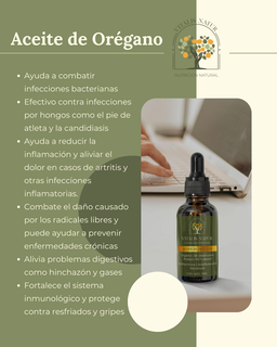 Aceite de orégano 30 ml