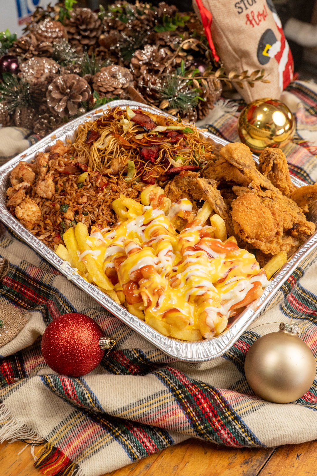 Bandeja navideña