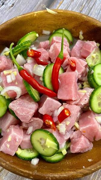  Tuna Kilaw Marinated tub_0