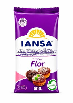 Azúcar Flor 500 gr Iansa