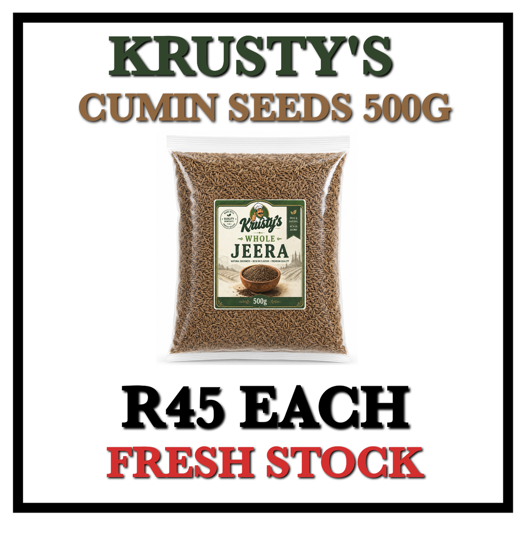 Krustys Cumin Seeds (Whole Jeera) 500g
