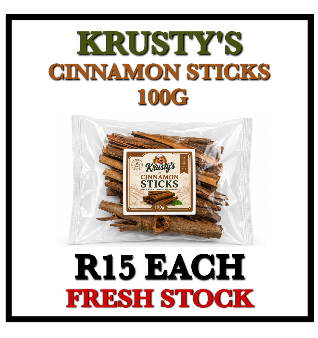 Krustys Cinnamon Sticks 100g