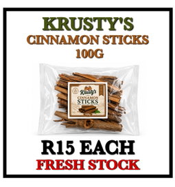 Krustys Cinnamon Sticks 100g