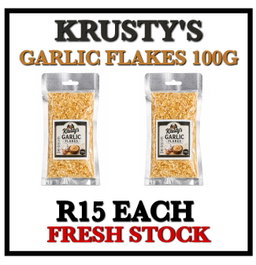 Krustys Garlic Flakes 100g